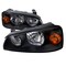 Spec-D Tuning 04-06 Hyundai Elantra Black Euro Headlights 2LH-HTRA04JM-RS - alternate 1